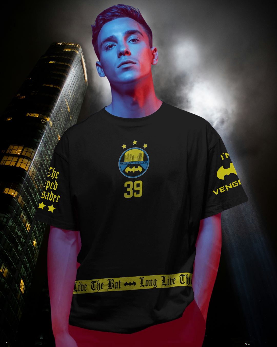 Vigilante State of Mind- Oversized Fit T-shirt