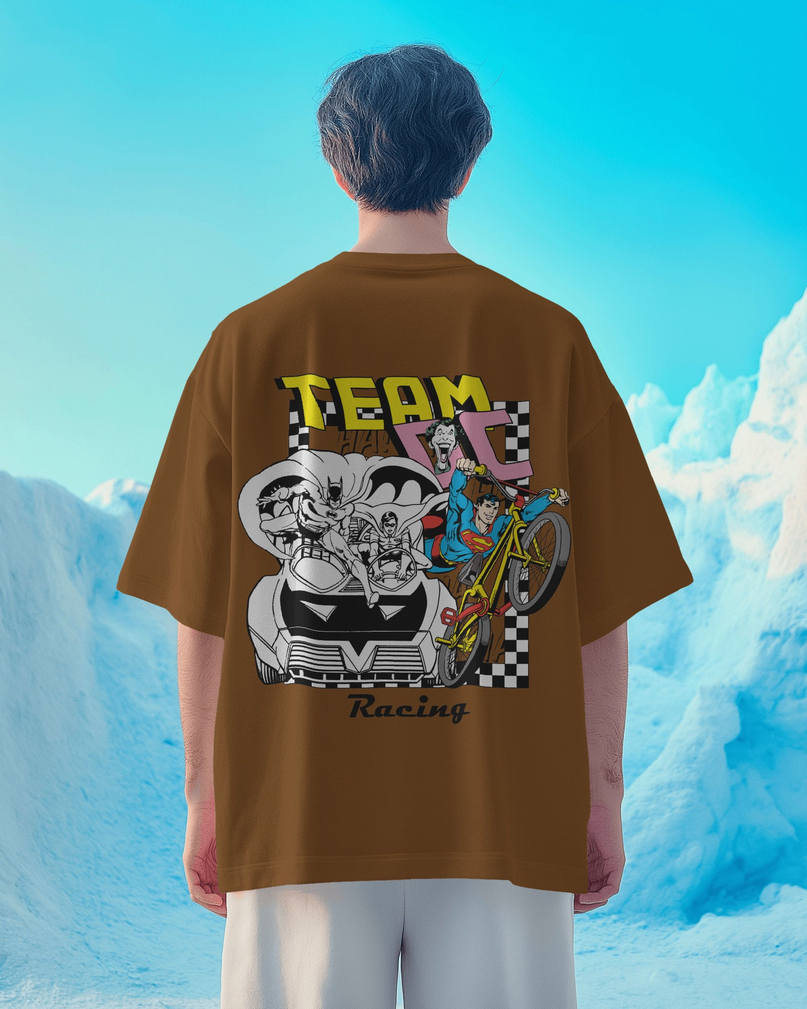 Racing - Oversized French Terry Premium T-shirt