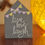 Thumbnail: Home Shaped Wooden Table Top - Live Love Laugh