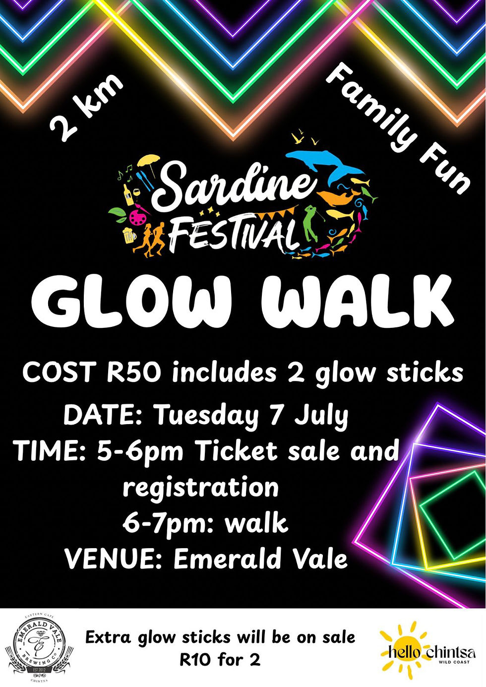 Glow Walk for Families @Emerald Vale Brewery