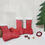 Thumbnail: Santa Boots Wooden Christmas Ornament
