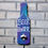 Thumbnail: Bottle Shaped Wood Art Bottle Opener - Beer Hunter (Purple and White)