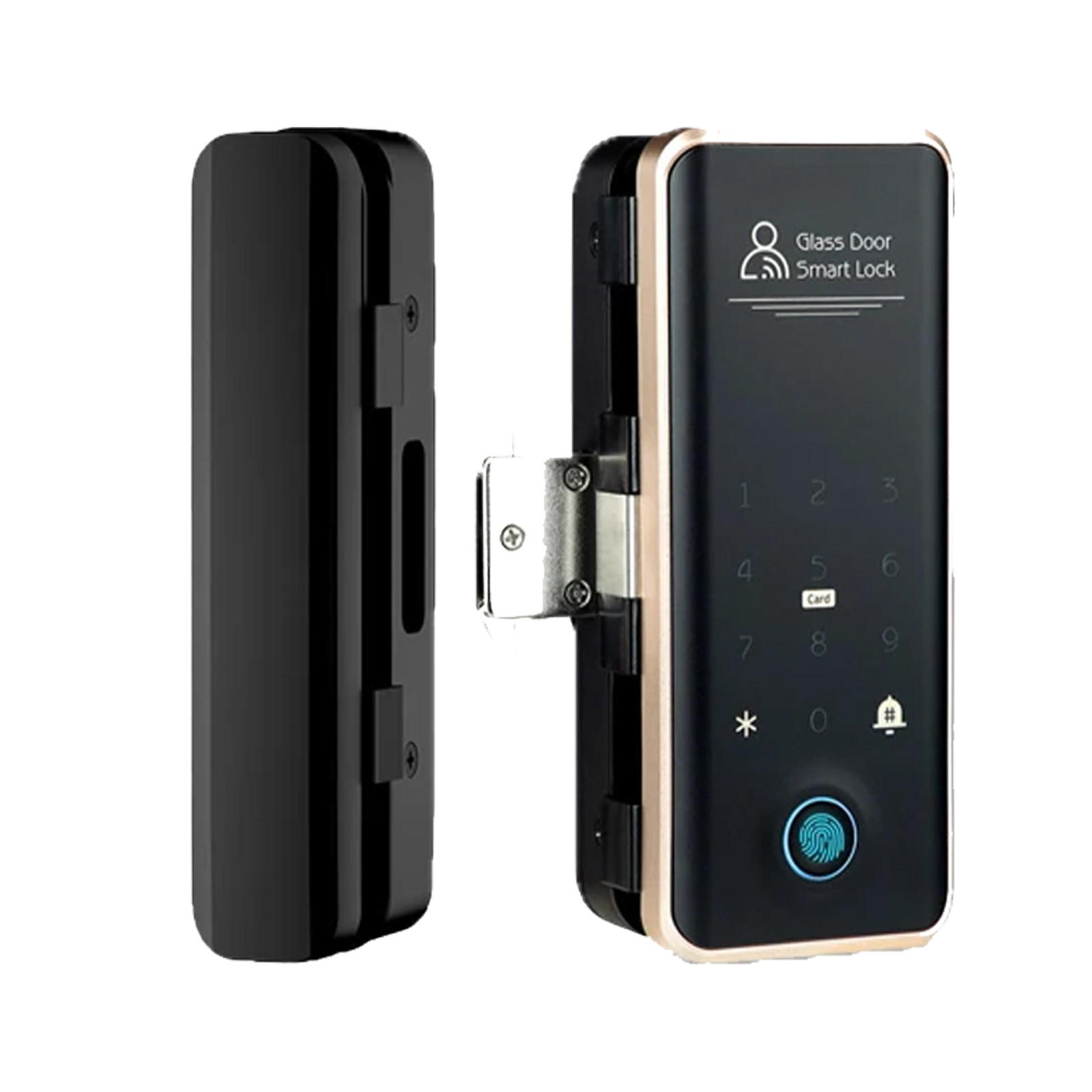 Fingerprint Glass Door Lock