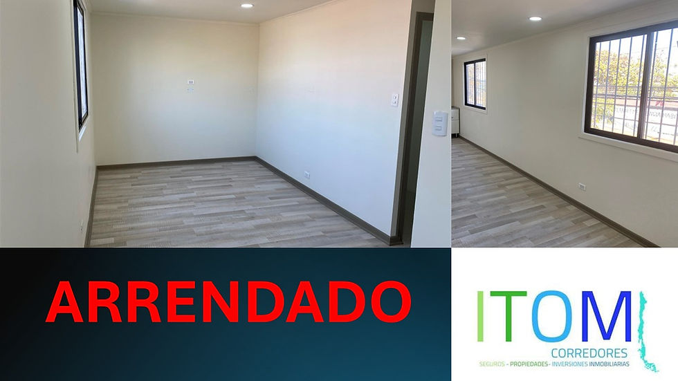 SE ARRIENDA DEPARTAMENTO "Paradero 20 de Santa Rosa, La Granja