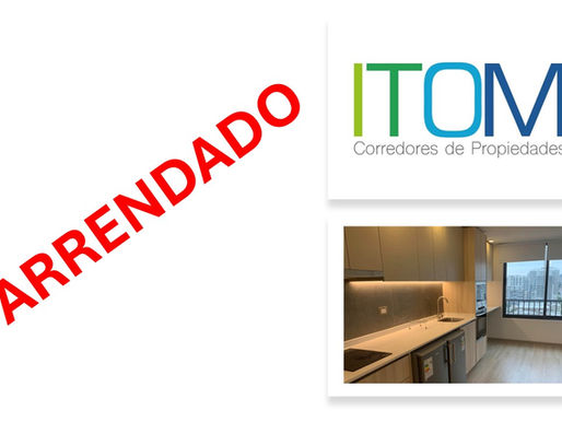 Se Arrienda Departamento a pasos Metro Ñuble