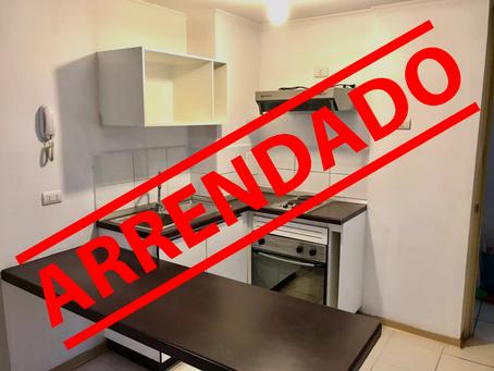 Se Arrienda Departamento de 1 Dormitorio y 1 Baño, Estación Central.