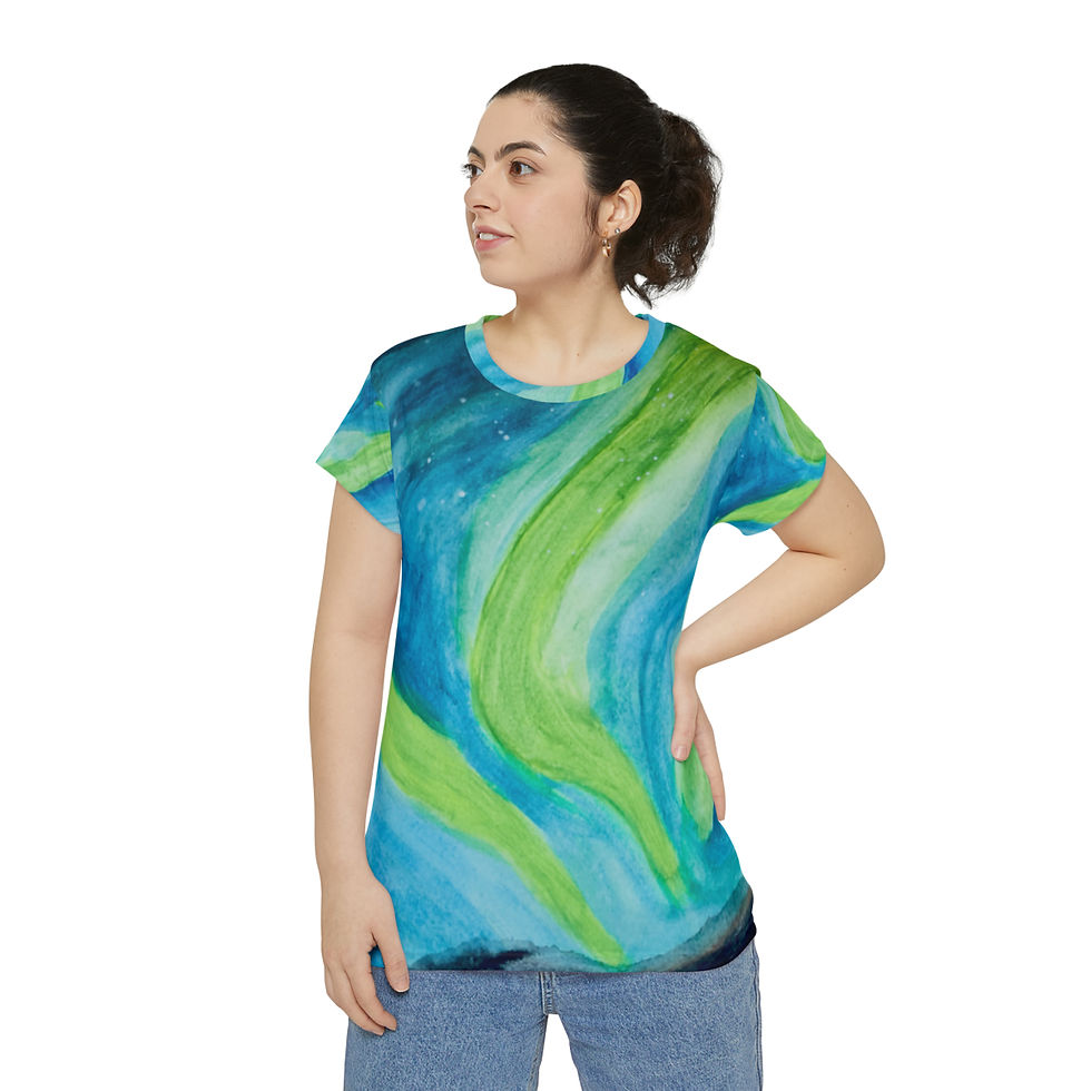 Thumbnail: Women's Short Sleeve Shirt (AOP)