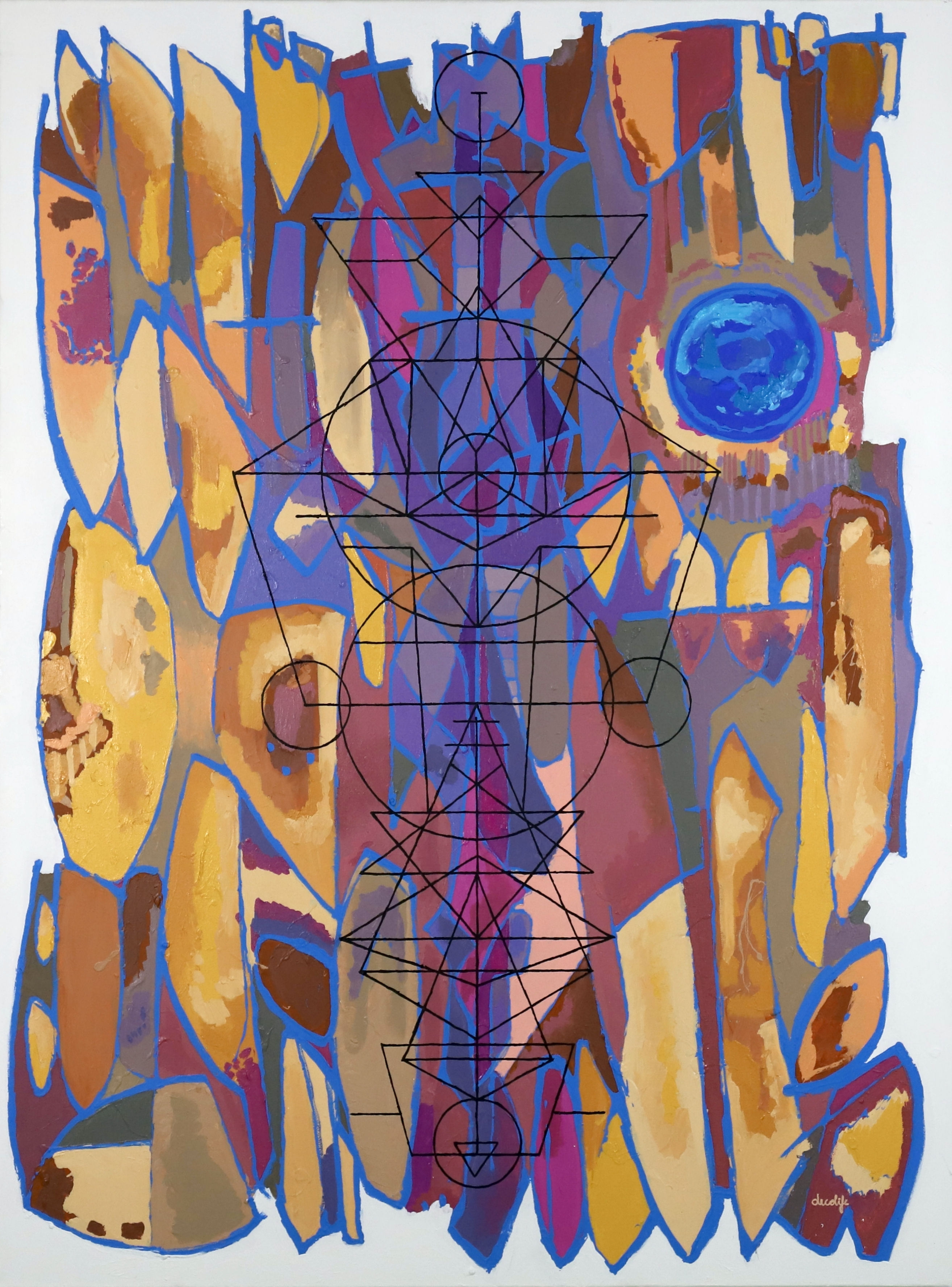 Inner peace in camouflage