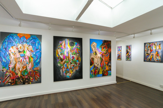 "As Above So Below" London-UK 2018 at The Framers Gallery