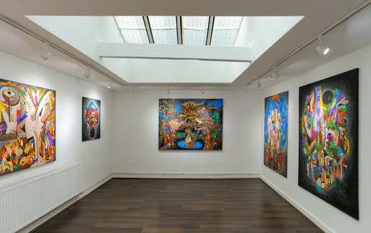 "As Above So Below" London-UK 2018 at The Framers Gallery