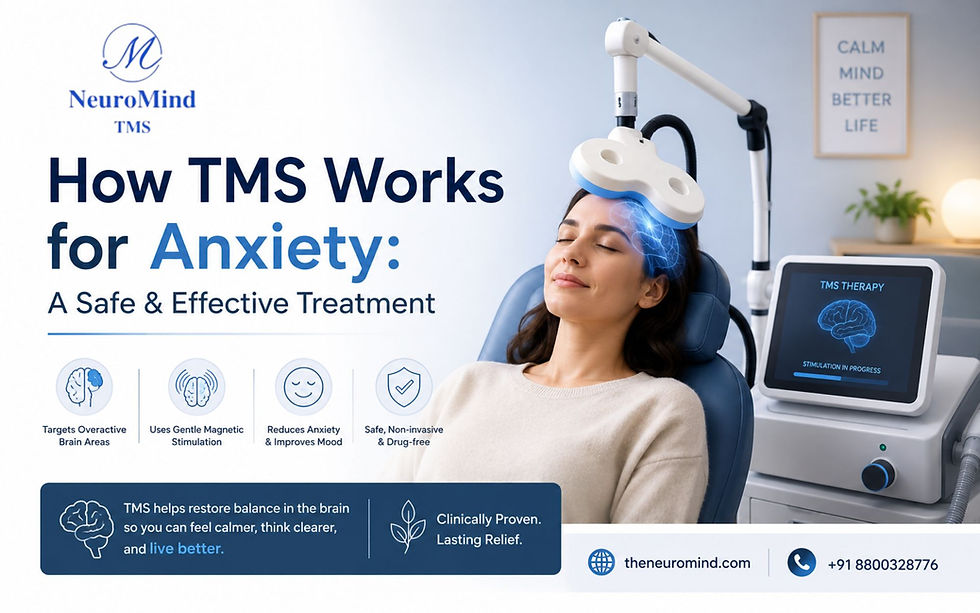 How TMS Works for Anxiety?