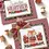 Thumbnail: Stitched examples of fall cross stitch patterns. "Sweater Weather" Quote in cursive letters, and one cute fox with pumpkins .