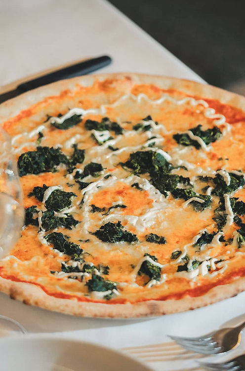 Choose from a wide selection of pizzas