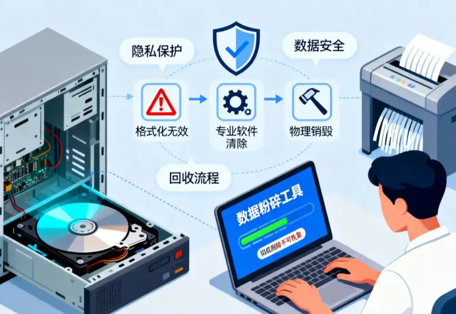 合规硬盘数据销毁流程