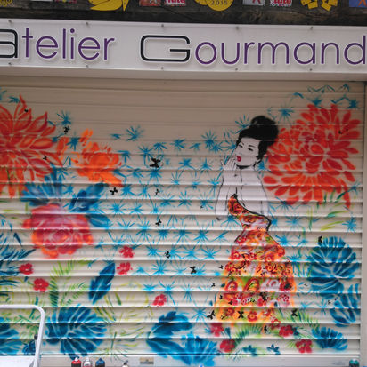 street art, Touraine, Gil KD, les filles du vent, aérosol, tags, graffitis
