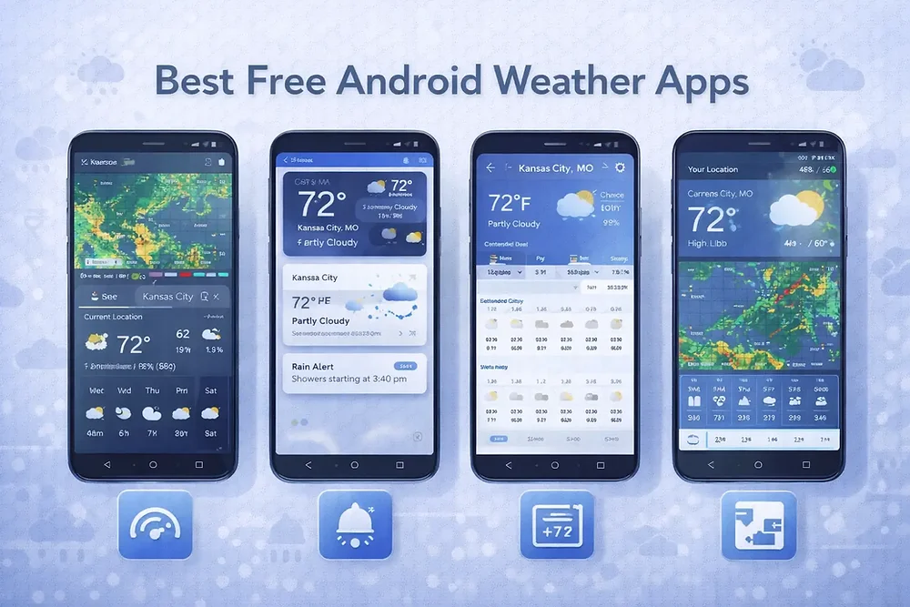 Best Weather Apps for Android 2026: Free, Accurate & Reliable