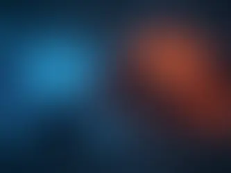 CPU and GPU chips glow blue and orange on a dark circuit board, with electric patterns connecting them, representing tech power.