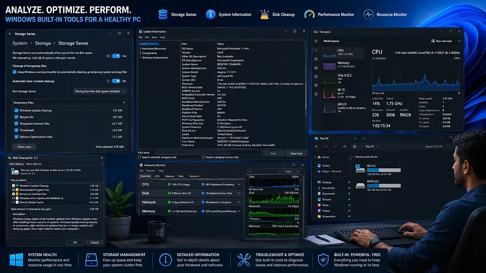 Pc Utilities Best Built-in Windows Utilities Every User Should Know