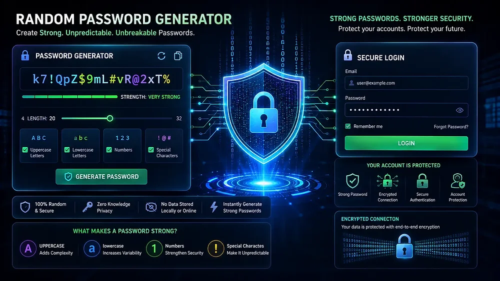 Random Password Generator: Create Strong & Secure Passwords