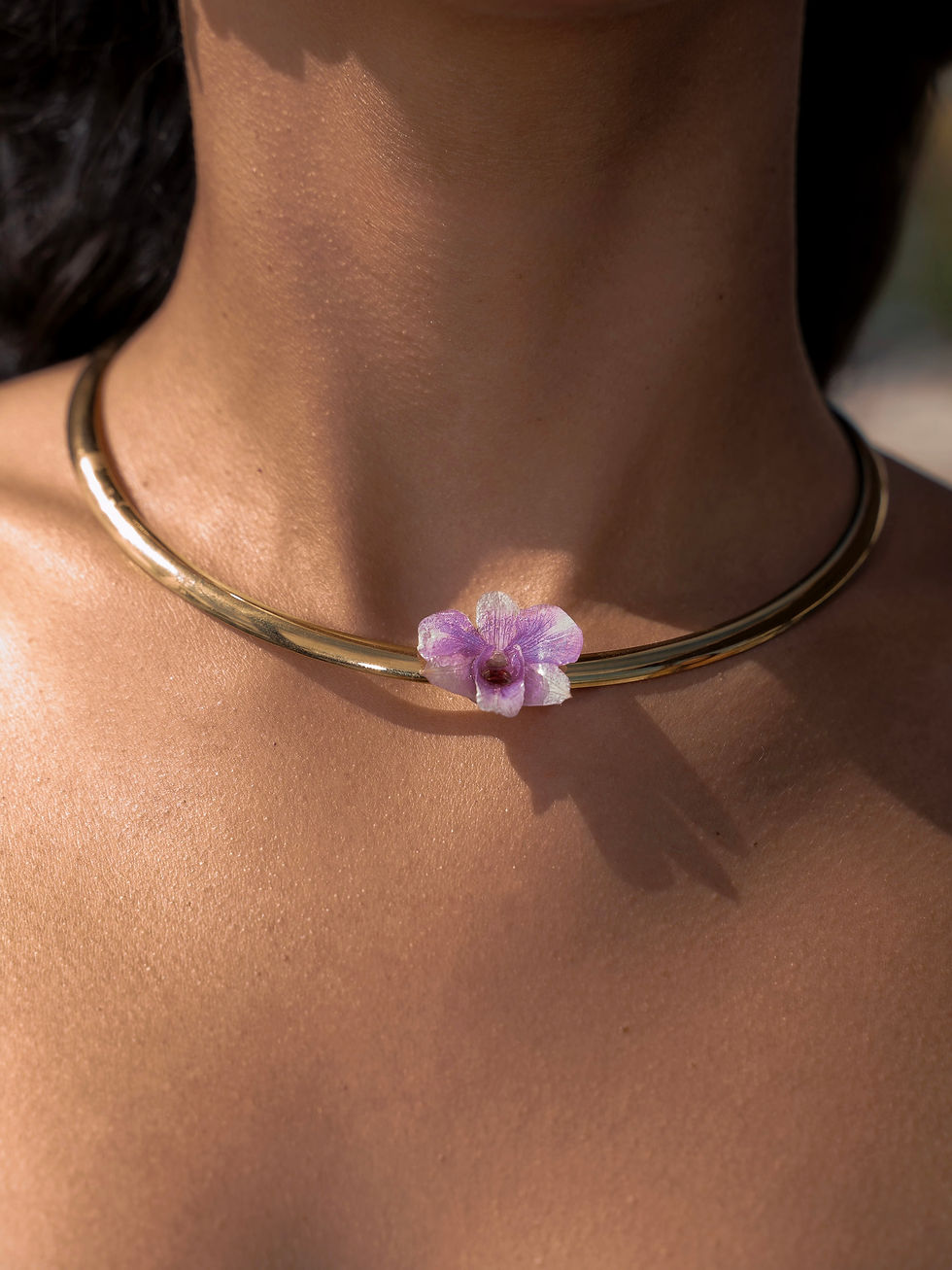 Miniature : Collier jonc