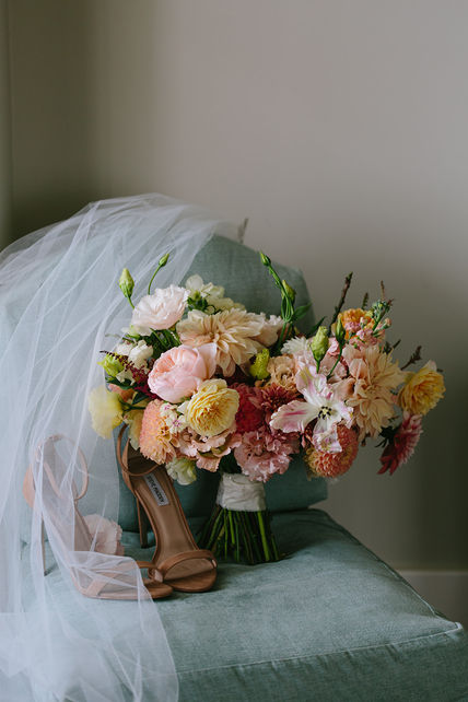 Wedding bridal bouquet