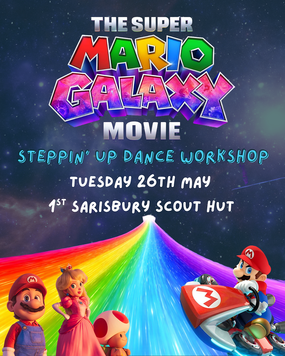 Super Mario Bros Steppin' UP Dance Workshop