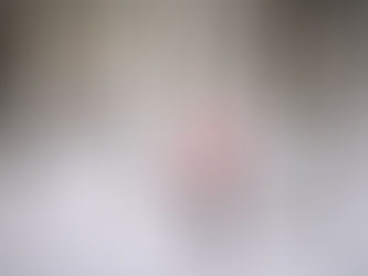 back of a woman walking with her dog through the snowy woods