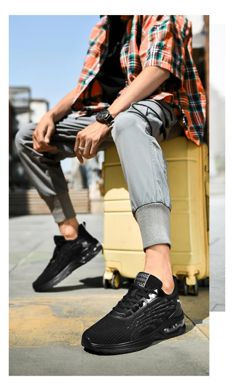 Thumbnail: Mens Air Trainers Sport Athletic Running Shoes