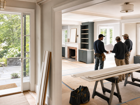 Home remodeling contractor planning for a Wellesley MA home by WOW Construction