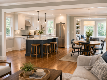Open concept kitchen renovation ideas for Greater Boston homes
