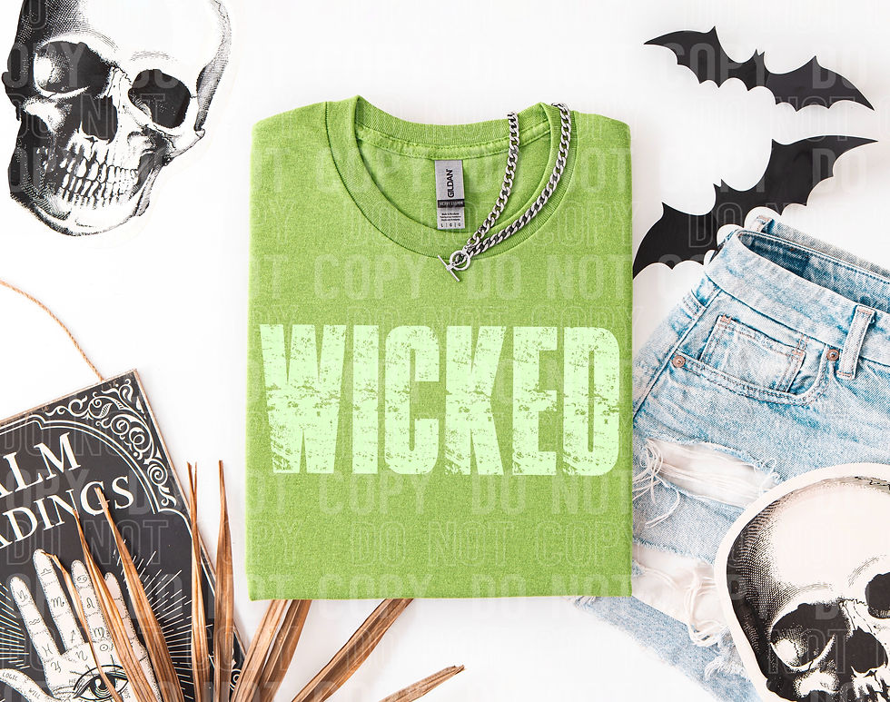 WICKED Spooky Verbiage: 2025 Digital Download