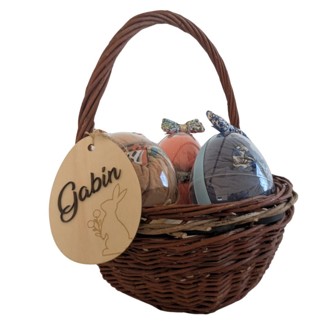 Etiquette de Pâques Gabin