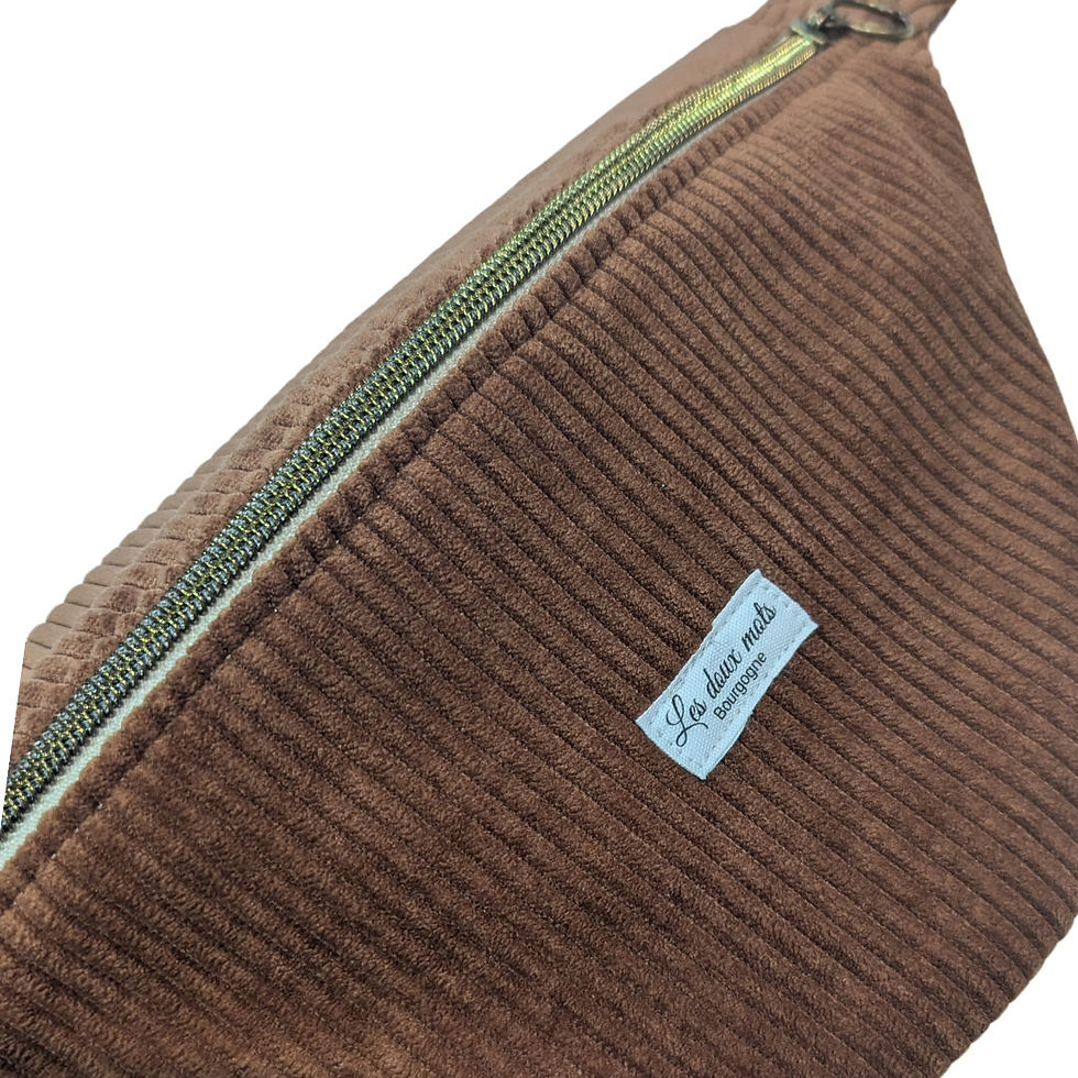 Miniature : Sac banane camel