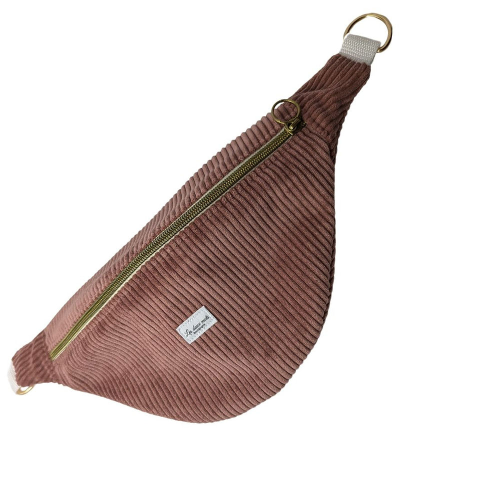 Miniature : Sac banane vieux rose