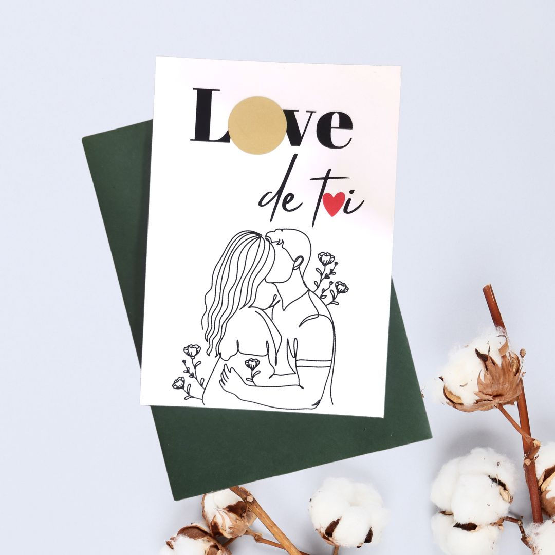 CARTE LOVE DE TOI