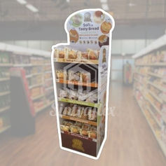 POS Standee Display Board made of PVC foam board with UV print, ideal for POSM and retail campaigns.
