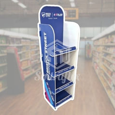 PVC Display Stand Posm made of PVC foam board with UV print, ideal for POSM and retail campaigns.