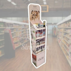 Point of Sale Standee POSM made of PVC foam board with UV direct print for retail and promotional POSM use.