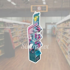 Retail Sidekick POSM for product showcasing in retail, printed on PVC foam board for effective POSM use.