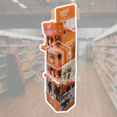 Custom POSM Display made of PVC foam board with UV print, ideal for POSM and retail campaigns.