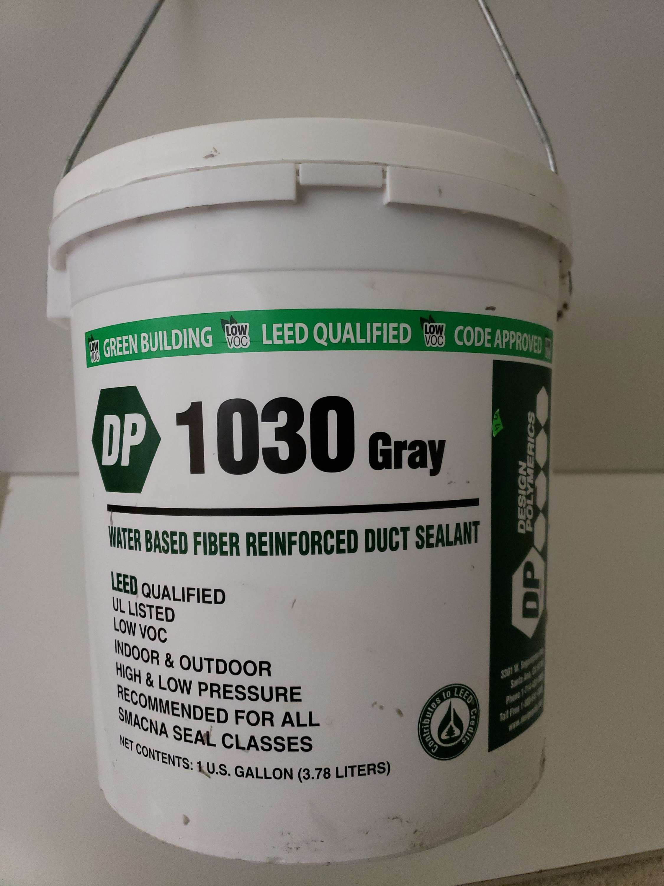 DP Duct Sealant 1030Gray 1gal