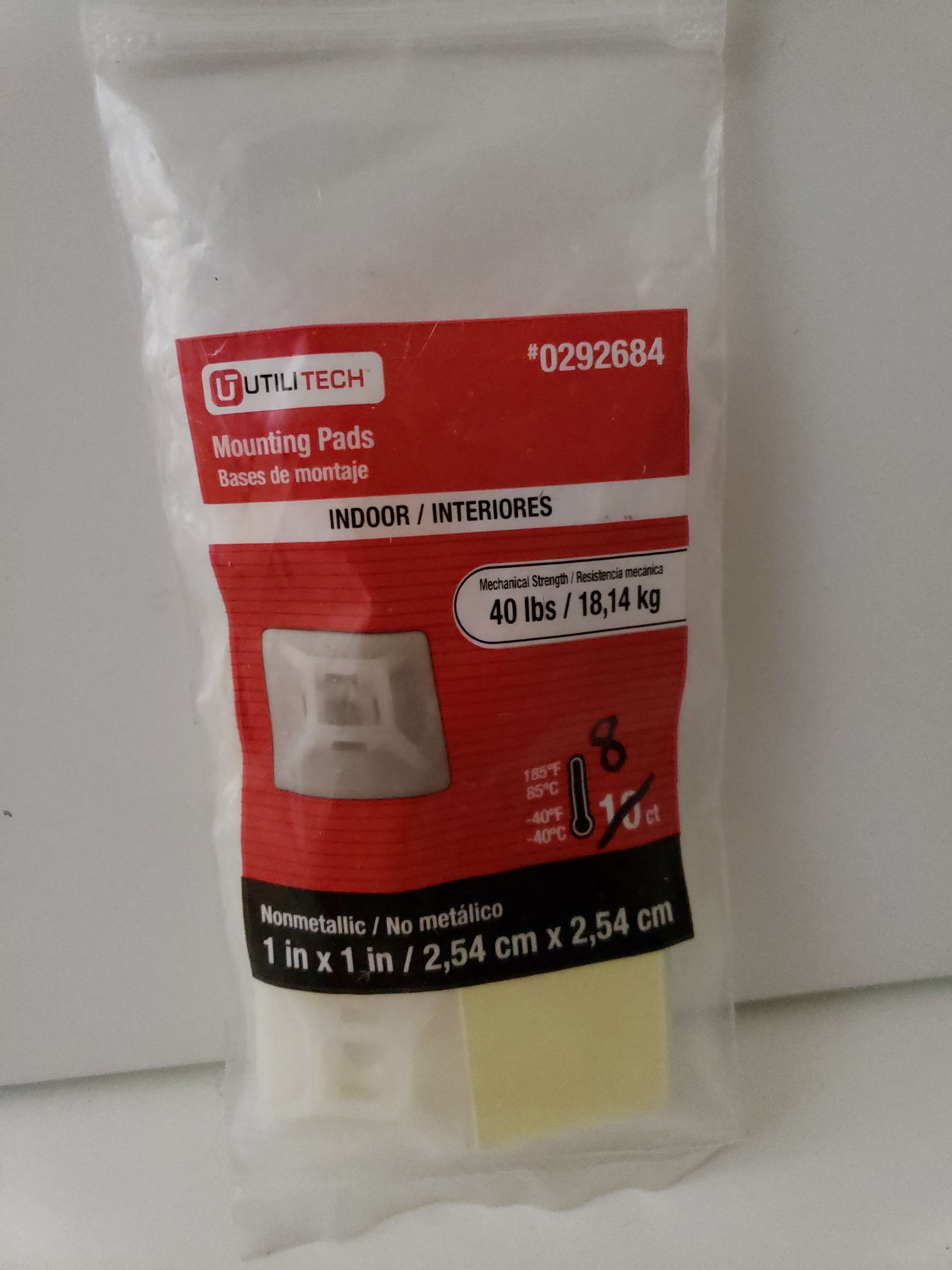 UtiliTech Mounting Pads 8ct