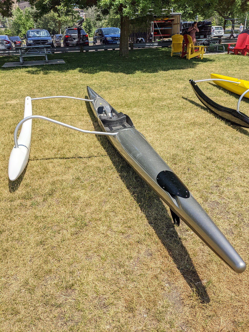 Thumbnail: Volksboot Outrigger Canoe - NEW (No Tax)