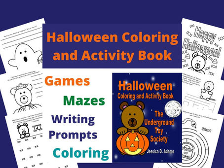 Halloween Coloring Book Printable