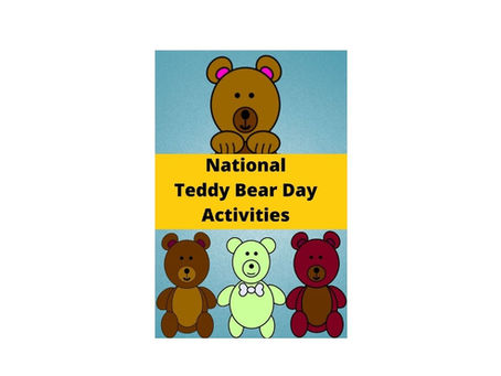 National Teddy Bear Day Activities
