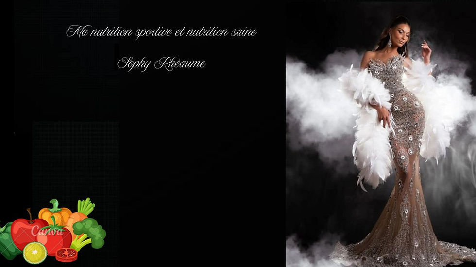 Alimentation  et nutrition saine de l'artiste Sophy Rhéaume