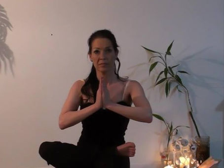 Mon entraînement personnelle en yoga /mes routines