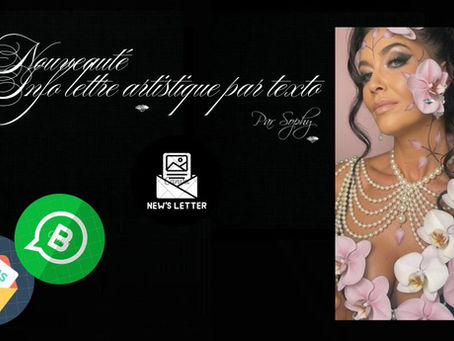 Info lettre artistique Sophy Rhéaume