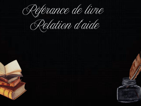 Référence de livre en relation d'aide
