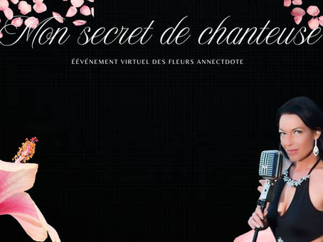 Mon secret de chanteuse interprète la cantatrice en moi